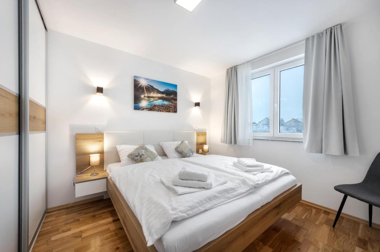 Chic Apartments With Finnish Sauna And Jacuzzi Kranjska Gora Exterior foto