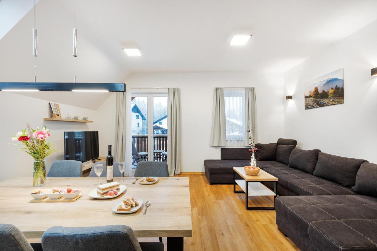 Chic Apartments With Finnish Sauna And Jacuzzi Kranjska Gora Exterior foto